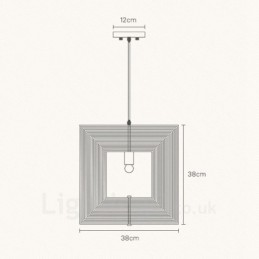 1 ライト 木製 モダン コンテンポラリー 北欧スタイル ペンダント ライト 木製シェード付き