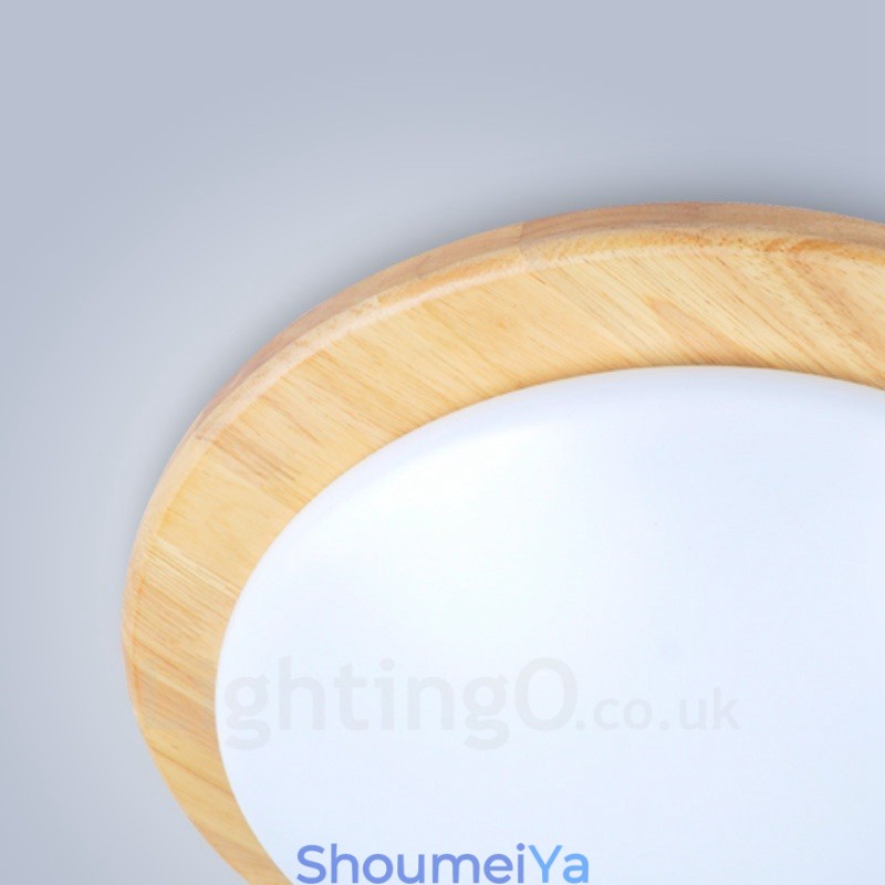 アクリルシェード付きモダンコンテンポラリーフラッシュマウント天井照明