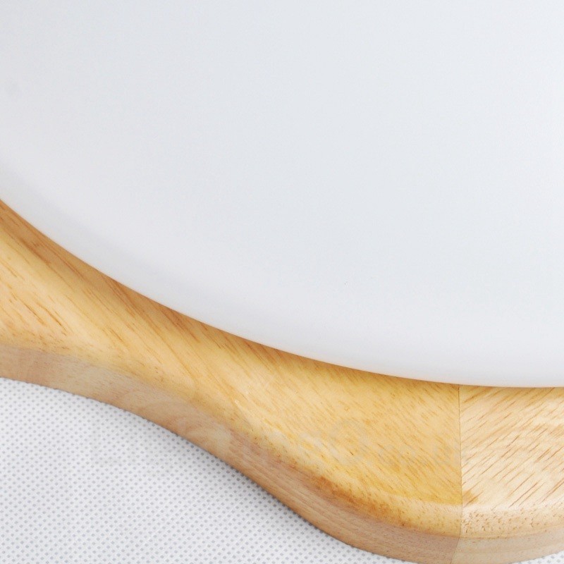 アクリルシェード付きモダンコンテンポラリーフラッシュマウント天井照明