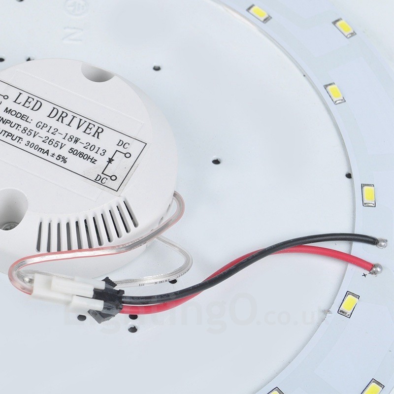 アクリルシェード付きモダンコンテンポラリーフラッシュマウント天井照明