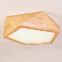 アクリルシェード付きモダンコンテンポラリー北欧スタイルのフラッシュマウント天井照明