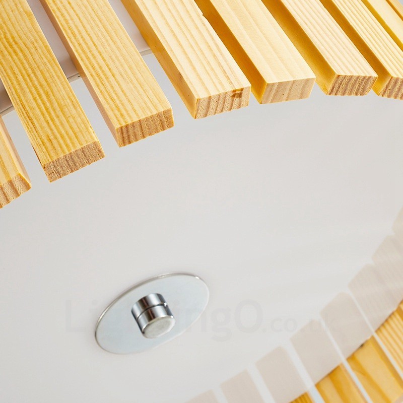 アクリルシェード付きモダンコンテンポラリーフラッシュマウント天井照明