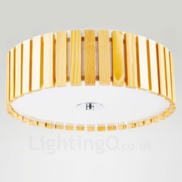 アクリルシェード付きモダンコンテンポラリーフラッシュマウント天井照明