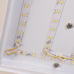 アクリルシェード付きモダンコンテンポラリー北欧スタイルのフラッシュマウント天井照明