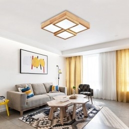 アクリルシェード付きモダンコンテンポラリー北欧スタイルのフラッシュマウント天井照明