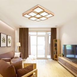 アクリルシェード付きモダンコンテンポラリー北欧スタイルのフラッシュマウント天井照明