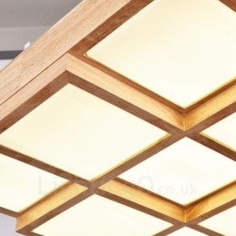 アクリルシェード付きモダンコンテンポラリー北欧スタイルのフラッシュマウント天井照明