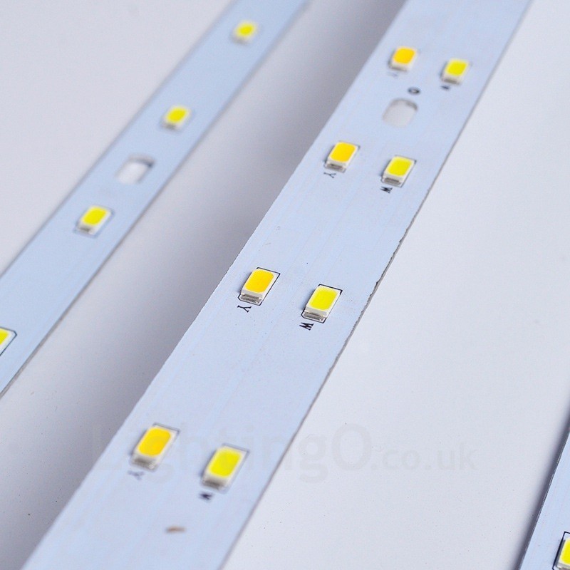 アクリルシェード付きモダンコンテンポラリーフラッシュマウント天井照明