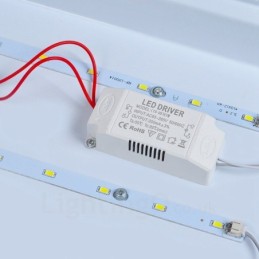 アクリルシェード付きモダンコンテンポラリーフラッシュマウント天井照明