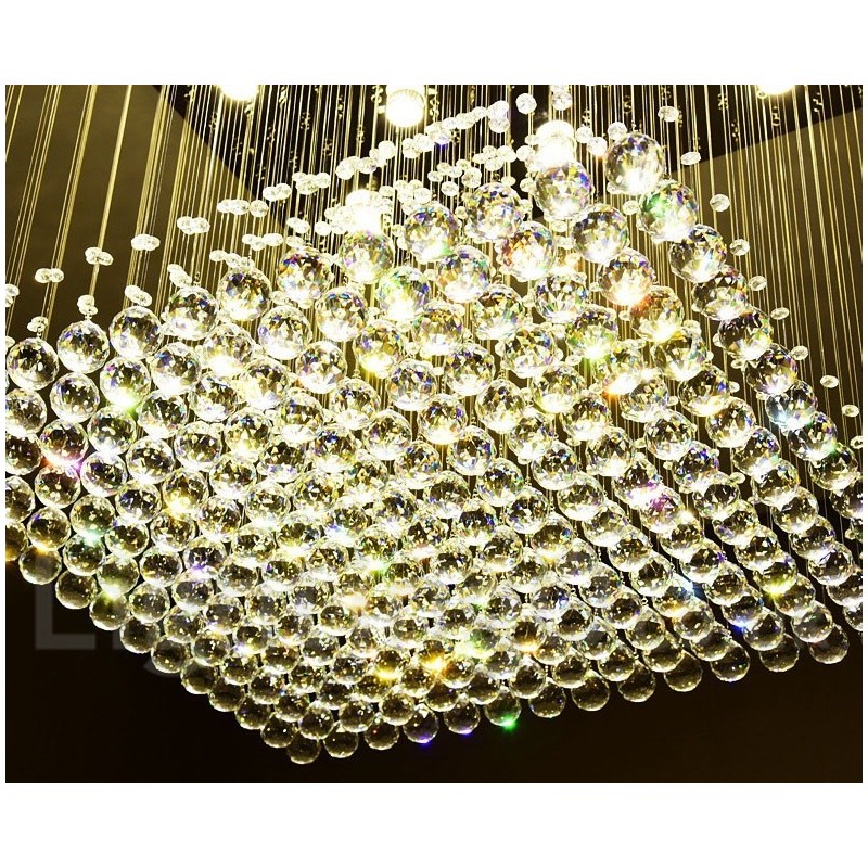 モダンなクリスタル天井ペンダントライト屋内シャンデリア照明ランプ器具