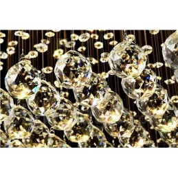 モダンなクリスタル天井ペンダントライト屋内シャンデリア照明ランプ器具