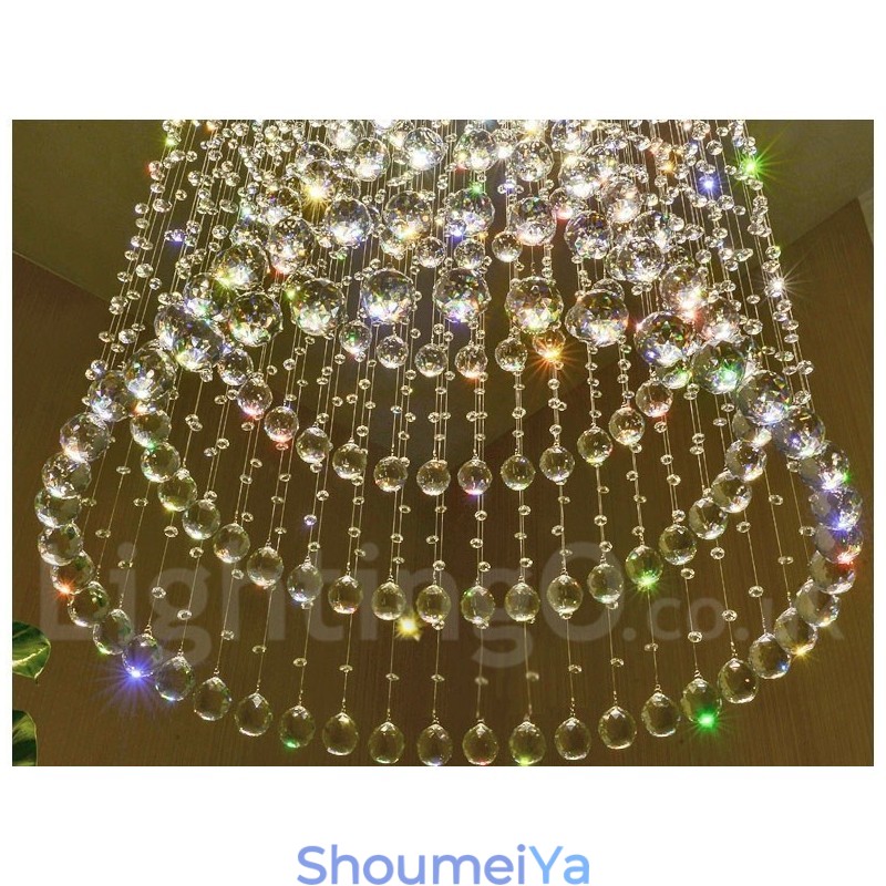 モダンなクリスタル天井ペンダントライト屋内シャンデリア照明ランプ器具