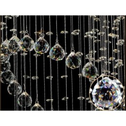 6 ライト モダン クリスタル 天井ペンダント ライト 屋内 シャンデリア 照明 ランプ 器具