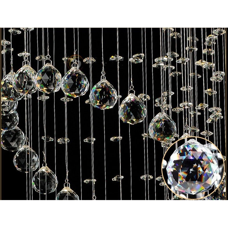 6 ライト モダン クリスタル 天井ペンダント ライト 屋内 シャンデリア 照明 ランプ 器具