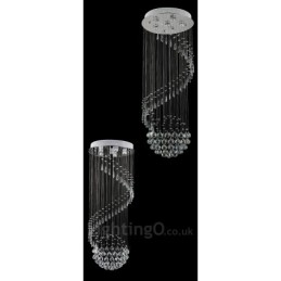 6 ライト モダン クリスタル 天井ペンダント ライト 屋内 シャンデリア 照明 ランプ 器具