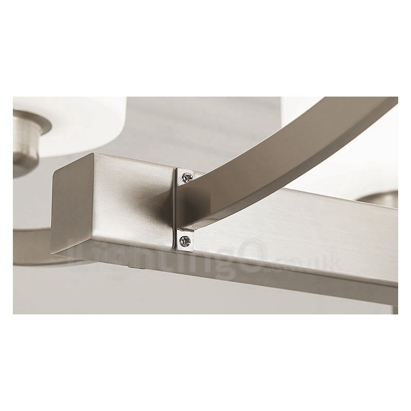 6 ライト モダン クローム ペンダント ライト 屋内 シャンデリア ホーム 吊り下げ照明 ランプ 器具 ガラス シェード付き