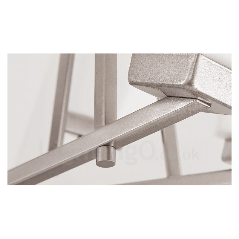 4 ライト クローム ペンダント ライト 屋内 モダン シャンデリア ホーム 吊り下げ照明 ランプ 器具 ガラス シェード付き