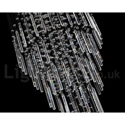 5 ライト モダン K9 クリスタル 天井ペンダント ライト 屋内 シャンデリア 照明 ランプ 器具