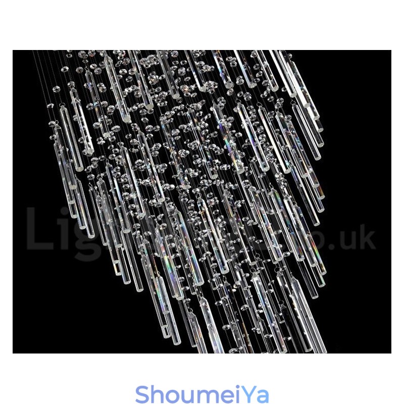 5 ライト モダン K9 クリスタル 天井ペンダント ライト 屋内 シャンデリア 照明 ランプ 器具