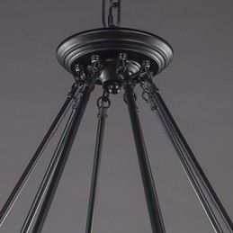 ペンダント 伝統的 クラシック 素朴なロッジ ヴィンテージ レトロ ベッド ダイニング