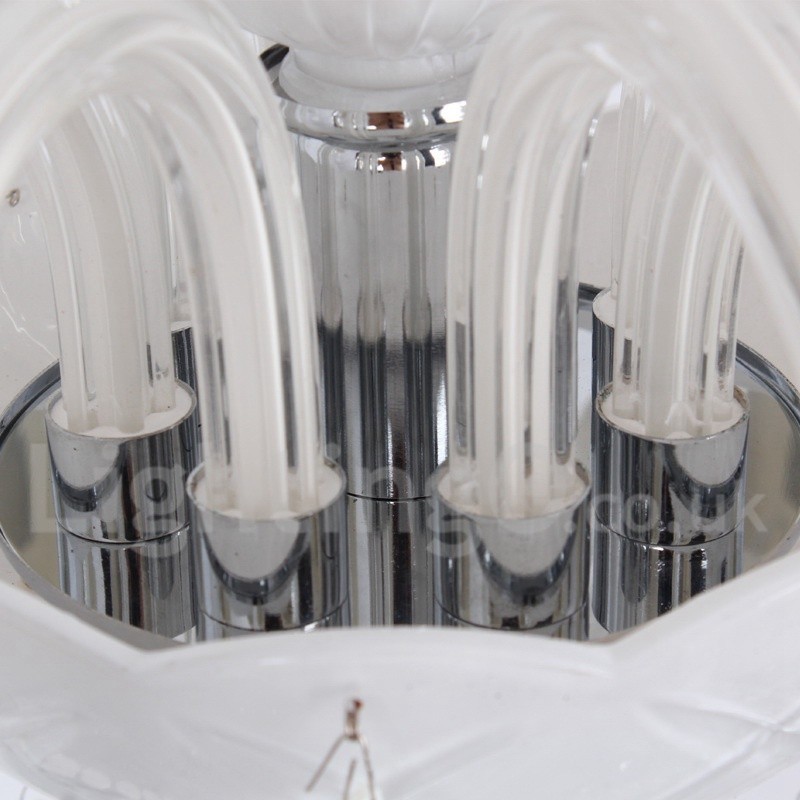 8 ライト ホワイト K9 クリスタル キャンドル スタイル シャンデリア