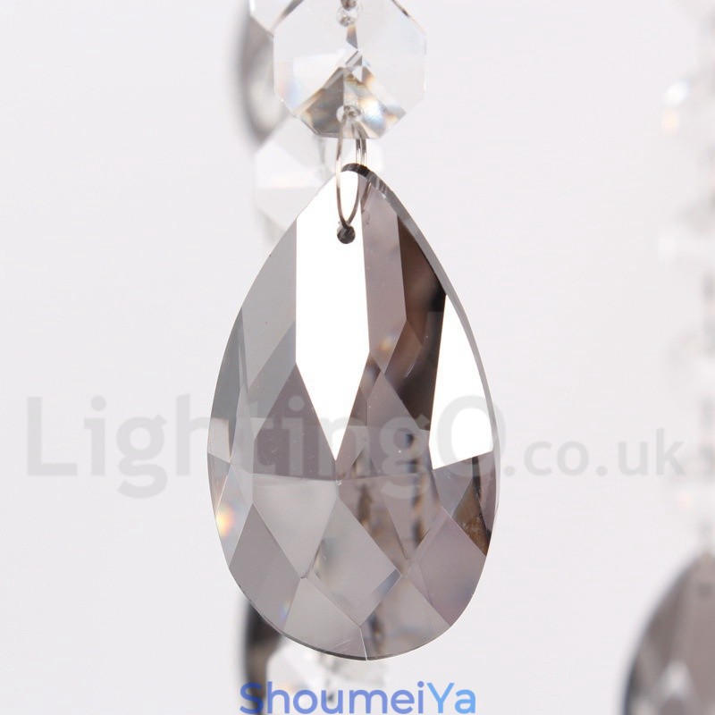 8 ライト K9 クリスタル キャンドル スタイル シャンデリア