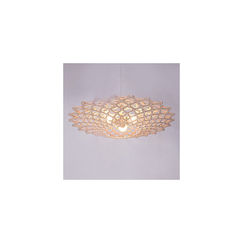 ヴィンテージ ウッド シャンデリア