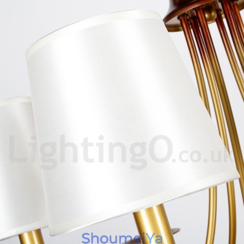 8 ライト 素朴な地中海スタイル モダン コンテンポラリー キャンドル スタイル シャンデリア