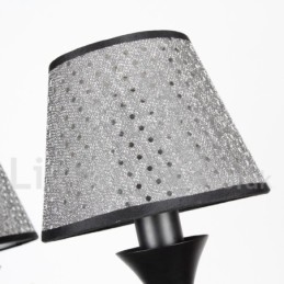 8 ライト 素朴 モダン コンテンポラリー レトロ ブラック キャンドル スタイル シャンデリア