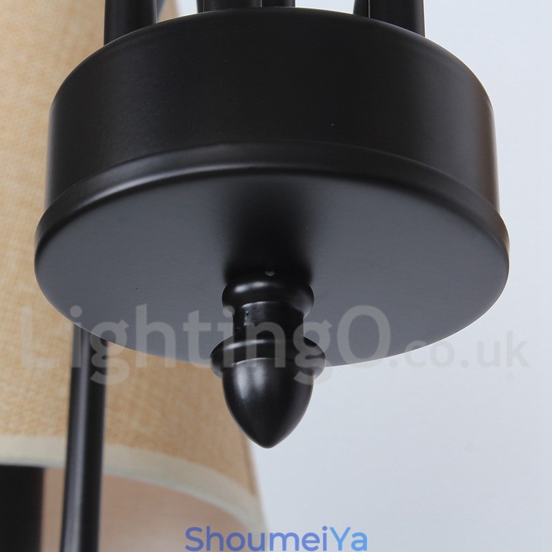 3 ライト レトロ 地中海スタイル キャンドル スタイル シャンデリア