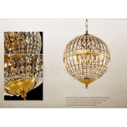 グローブモダンK9クリスタル天井ペンダントライト屋内シャンデリア照明ランプ器具