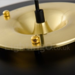 1 ライト モダン コンテンポラリー ラグジュアリー ペンダント ライト ガラス シェード付き