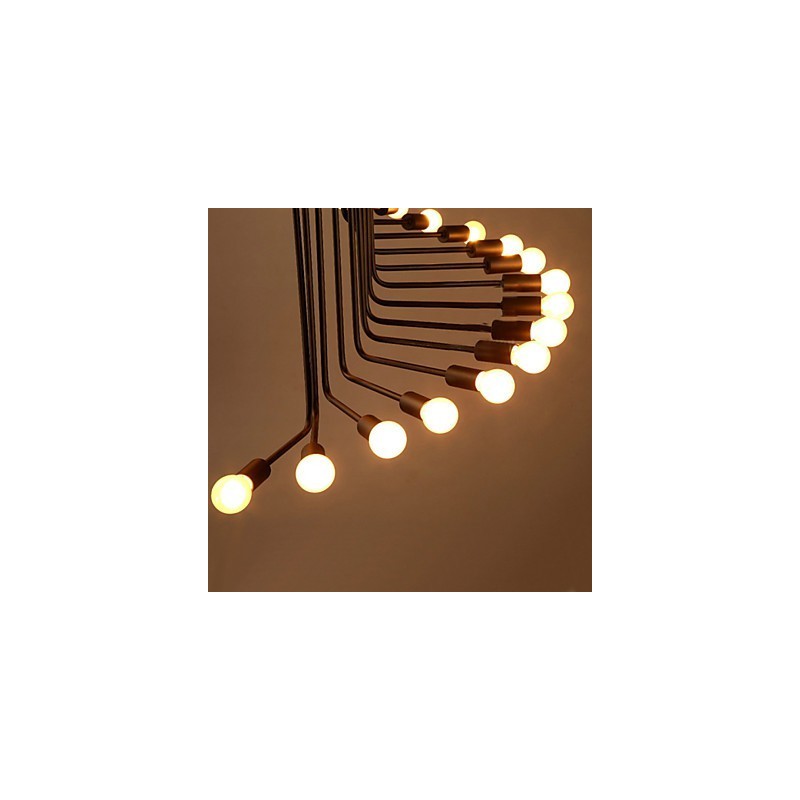 カントリー ペインティング メタル シャンデリア