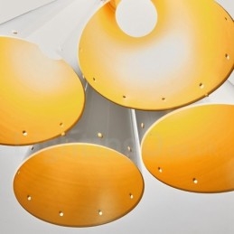 4 ライト レトロ 素朴 高級 アルミ合金 ペンダント ランプ シャンデリア アルミ合金 シェード付き