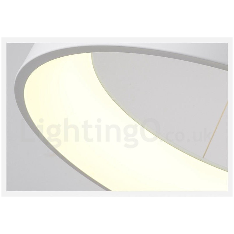 調光可能なモダンで現代的な北欧スタイルのペンダント天井ライト、リモコン付き