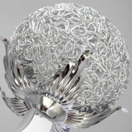 調光可能なモダンコンテンポラリー8ライトスチールシャンデリア、アルミ合金シェード付き