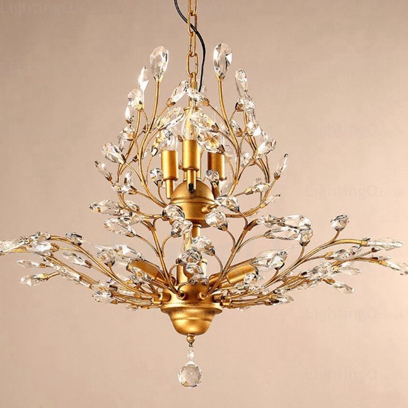 8 灯カントリー ラスティック シャンデリア