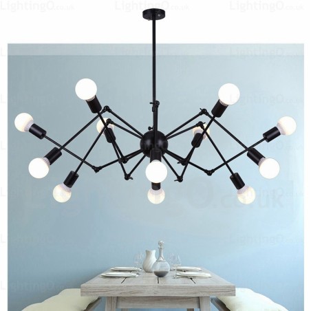 12 ライト ヴィンテージ レトロ シャンデリア ショップ