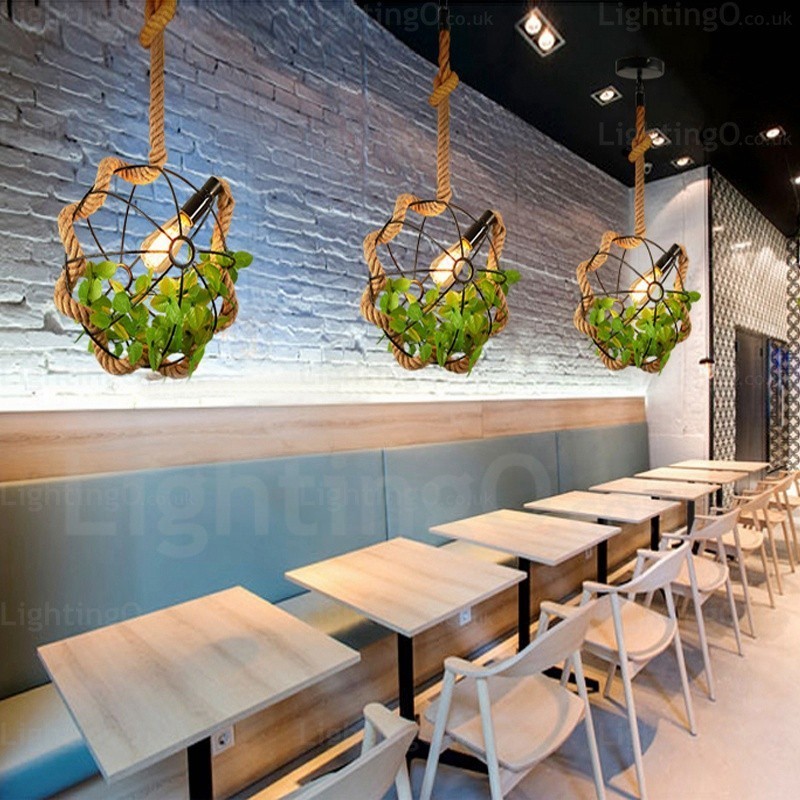 1 ライト カントリー ラスティック ヴィンテージ レトロ ペンダント ライト