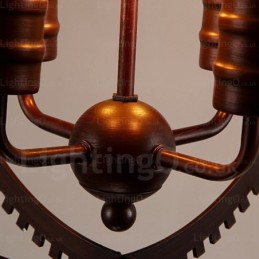 4灯ヴィンテージレトロペンダントライト