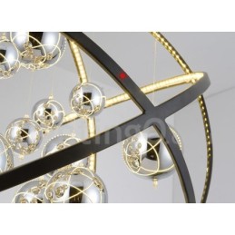 直径50CM 80CM ヴィンテージ グローブ シャンデリア ラスティカラー ペンダントライト