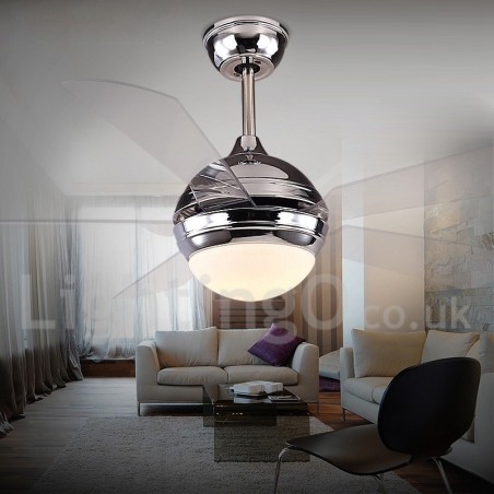 52インチ ヨーロピアンスタイル モダンコンテンポラリーファッションシーリングファン