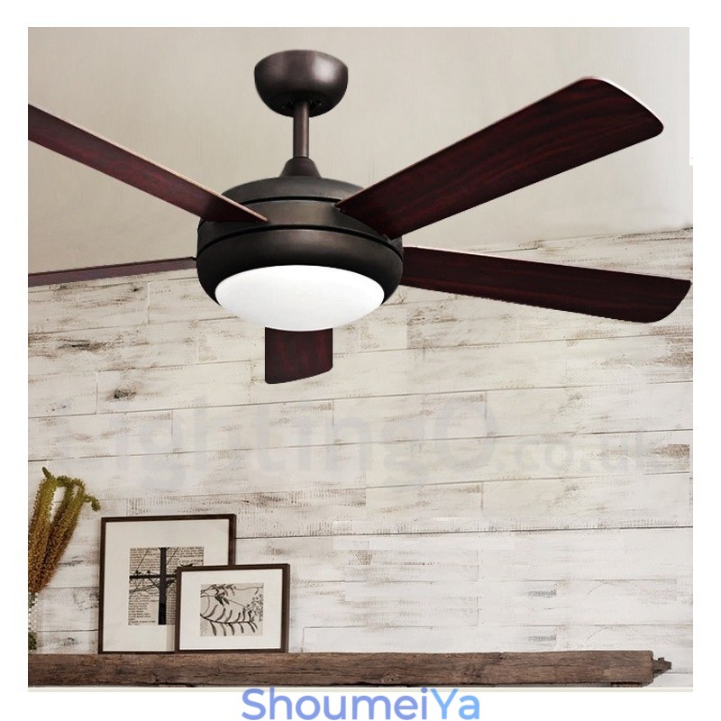 52インチ ヨーロピアンスタイル ヴィンテージ シーリングファン