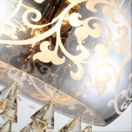 モダンで現代的なクリスタル照明ペンダントライト