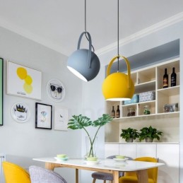 北欧スチール照明展示店舗ペンダントライト