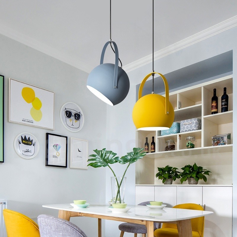 北欧スチール照明展示店舗ペンダントライト