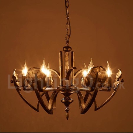 インダストリアルスタイルのスチール照明ストアペンダントシャンデリアライト