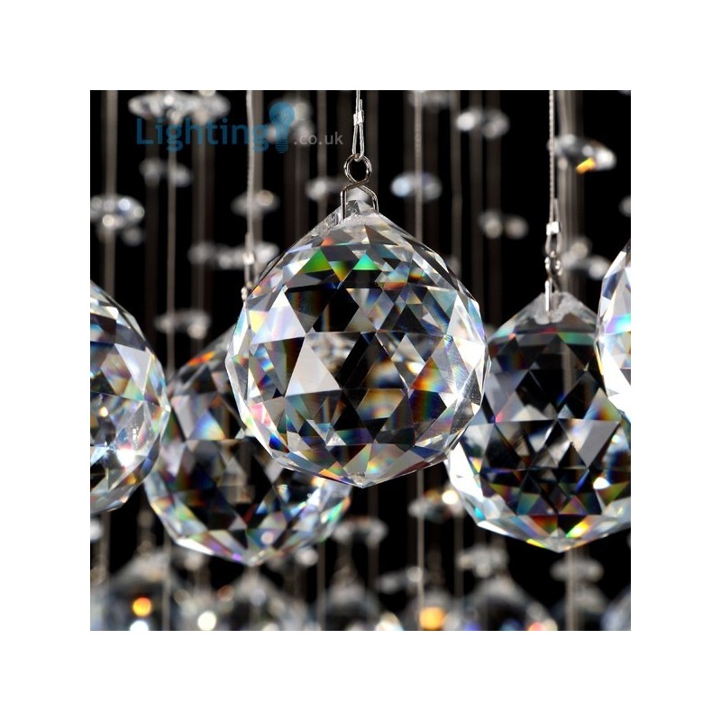 クリスタルシャンデリア モダン バードネスト ラグジュアリー デュプレックス シーリングランプ