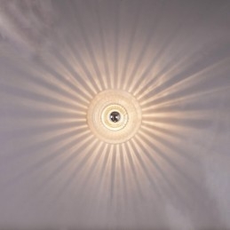 影のない電球の壁取り付け用燭台、モダンで現代的な天井照明