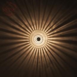 影のない電球の壁取り付け用燭台、モダンで現代的な天井照明